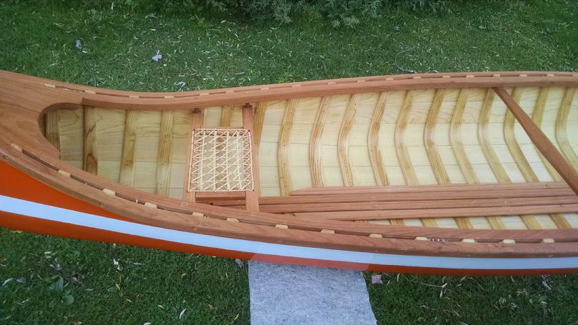 8 foot canvas canoe